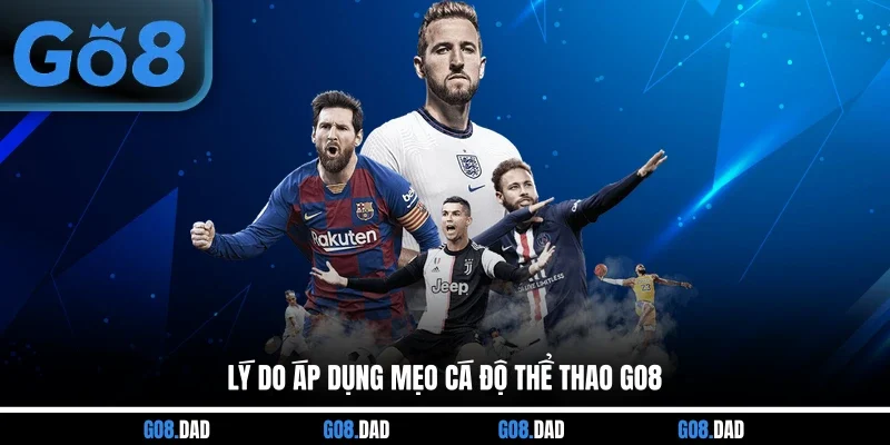 Lý do áp dụng mẹo cá độ thể thao GO8 